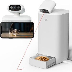 HHOLOVE O Sitter Cat Camera With App Controlled Smart Companion Robot For Cats